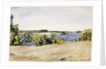 Gardiner's Bay from Sag Harbor, 1899 by George Wesley Bellows
