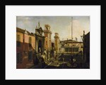The Entrance to the Arsenal, Venice, c. 1740s by Bernardo Bellotto