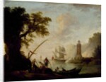 A Mediterranean Coastal View, no date by Claude Joseph Vernet