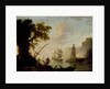 A Mediterranean Coastal View, no date by Claude Joseph Vernet