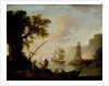 A Mediterranean Coastal View, no date by Claude Joseph Vernet