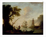 A Mediterranean Coastal View, no date by Claude Joseph Vernet