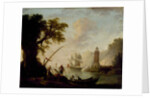 A Mediterranean Coastal View, no date by Claude Joseph Vernet