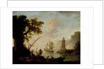 A Mediterranean Coastal View, no date by Claude Joseph Vernet