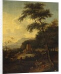 Italianate Landscape by the Sea, no date by Jan Wijnants