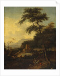 Italianate Landscape by the Sea, no date by Jan Wijnants