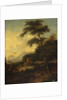 Italianate Landscape by the Sea, no date by Jan Wijnants