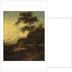 Italianate Landscape by the Sea, no date by Jan Wijnants