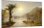 Autumn on Greenwood Lake, 1861 by Jasper Francis Cropsey