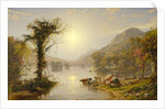 Autumn on Greenwood Lake, 1861 by Jasper Francis Cropsey