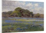 A Road through the Bluebonnets, c.1919 by Julian Onderdonk