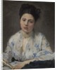 Young Woman 1871 by Berthe Morisot