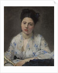 Young Woman 1871 by Berthe Morisot