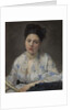 Young Woman 1871 by Berthe Morisot