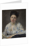 Young Woman 1871 by Berthe Morisot