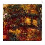 The Japanese Bridge, 1923 by Claude Monet