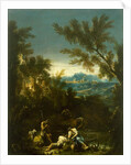 Landscape with Figures, c. 1715 by Alessandro Magnasco