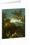 Landscape with Figures, c. 1715 by Alessandro Magnasco