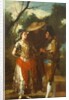 A Maja with Two Toreros, 1779-1780 by Francisco Jose de Goya y Lucientes