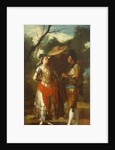 A Maja with Two Toreros, 1779-1780 by Francisco Jose de Goya y Lucientes
