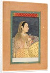 Lady Holding a Cup and a Flower, early 18th century by Indian School