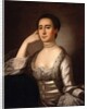 Portrait of Mrs. John Champneys, c.1763 by Jeremiah Theus