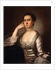 Portrait of Mrs. John Champneys, c.1763 by Jeremiah Theus