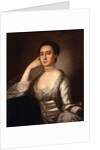 Portrait of Mrs. John Champneys, c.1763 by Jeremiah Theus