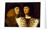 Portrait of Two Young Men, c.1515 by Vittore Belliniano
