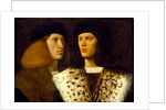 Portrait of Two Young Men, c.1515 by Vittore Belliniano