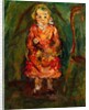 Young Girl with a Doll, 1926-27 by Chaim Soutine