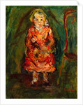 Young Girl with a Doll, 1926-27 by Chaim Soutine