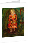 Young Girl with a Doll, 1926-27 by Chaim Soutine