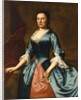Portrait of Mrs. Samuel McCall, Sr., 1746 by Robert Feke