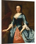 Portrait of Mrs. Samuel McCall, Sr., 1746 by Robert Feke
