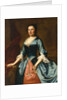 Portrait of Mrs. Samuel McCall, Sr., 1746 by Robert Feke