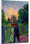 Moonrise: Soldier and Maiden, 1905 by Ernst Ludwig Kirchner