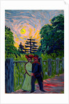 Moonrise: Soldier and Maiden, 1905 by Ernst Ludwig Kirchner