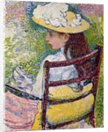 Jeanne Pissarro, 1895 by Theo van Rysselberghe