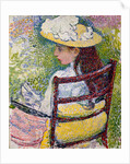 Jeanne Pissarro, 1895 by Theo van Rysselberghe