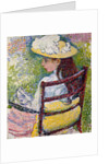 Jeanne Pissarro, 1895 by Theo van Rysselberghe