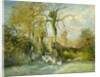 The Goose Girl at Montfoucault, 1875 by Camille Pissarro