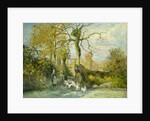 The Goose Girl at Montfoucault, 1875 by Camille Pissarro