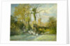The Goose Girl at Montfoucault, 1875 by Camille Pissarro