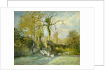 The Goose Girl at Montfoucault, 1875 by Camille Pissarro