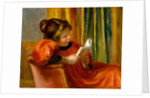 Girl Reading, c.1890 by Pierre Auguste Renoir