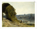 The Departure of the Boatman, 1870-72 by Jean Baptiste Camille Corot