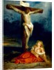 Saint Mary Magdalene at the Foot of the Cross, 1829 by Ferdinand Victor Eugene Delacroix