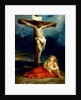 Saint Mary Magdalene at the Foot of the Cross, 1829 by Ferdinand Victor Eugene Delacroix