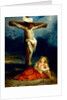 Saint Mary Magdalene at the Foot of the Cross, 1829 by Ferdinand Victor Eugene Delacroix